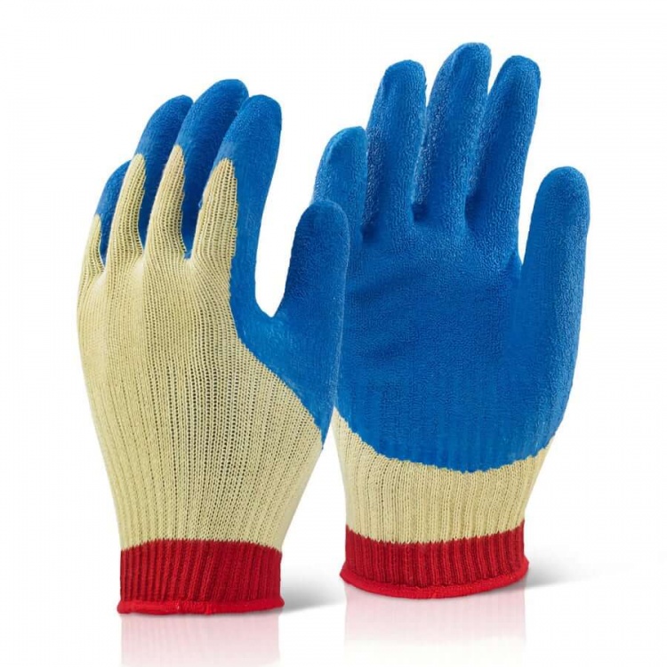 Beeswift KLG Kevlar Latex Gloves Blue